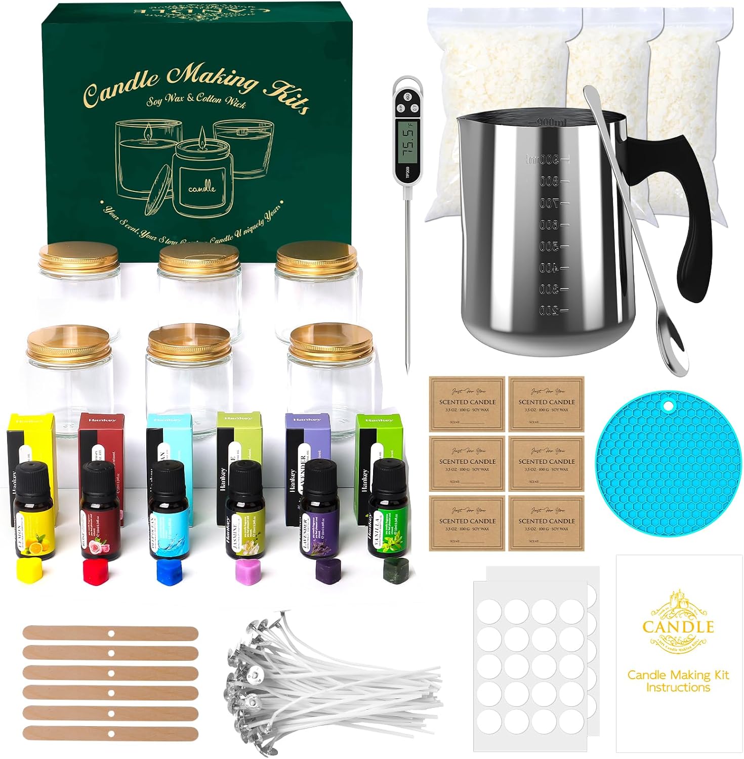 Aeraroma Kit per Realizzazione Candele di Soia - immagine 1