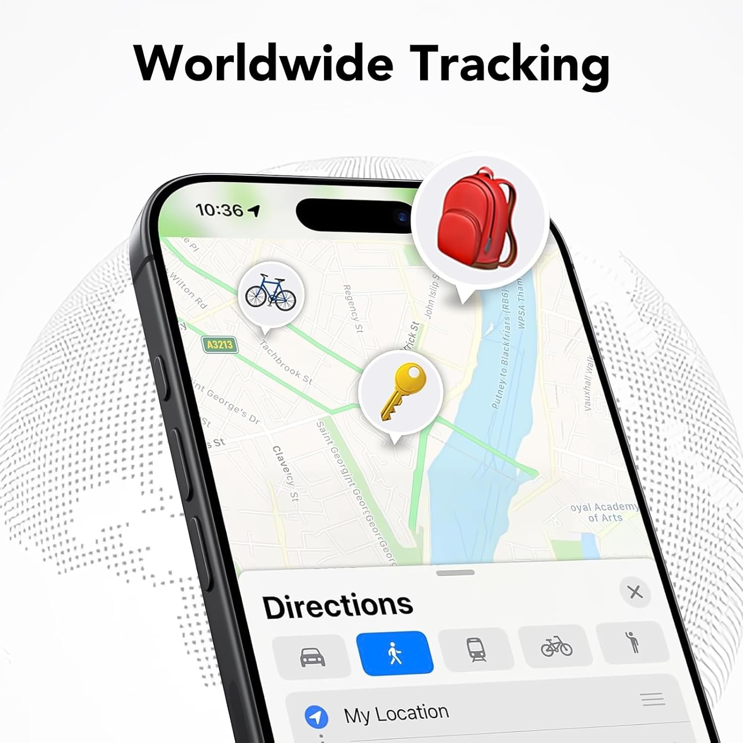 Air Tracker Tag 4 Pezzi [weTag Pro] - immagine 6