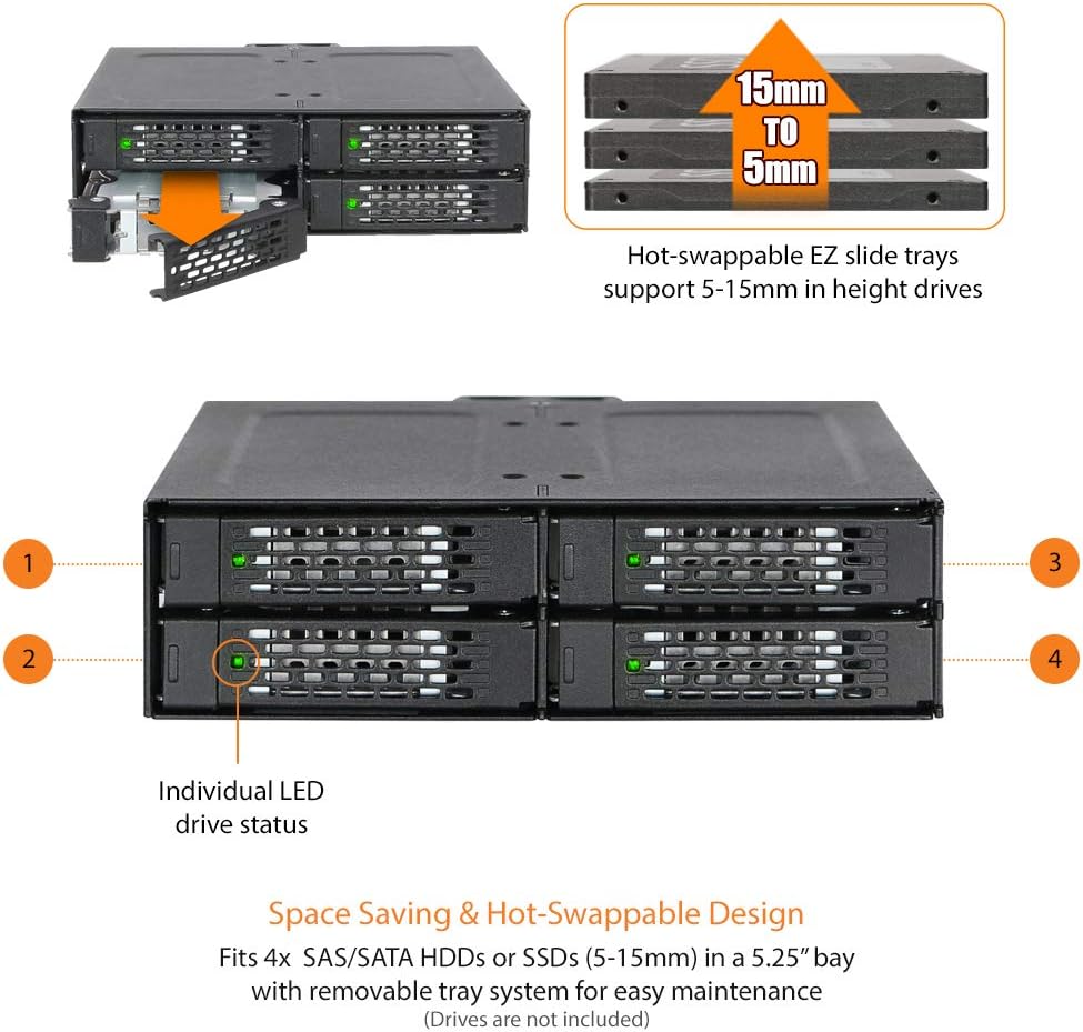 Icy Dock ToughArmor MB607SP-B - Backplane Hot Swap - immagine 3