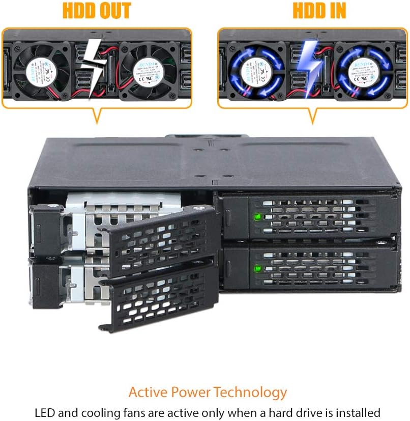 Icy Dock ToughArmor MB607SP-B - Backplane Hot Swap - immagine 4