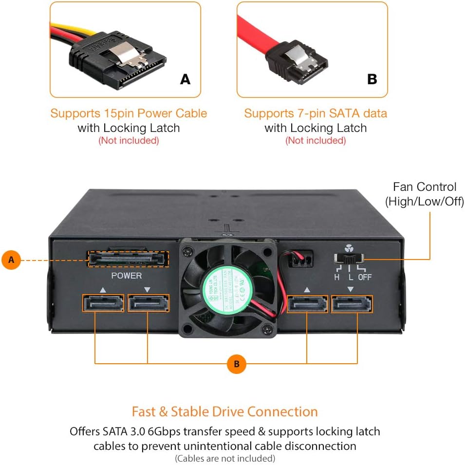 Icy Dock ToughArmor MB607SP-B - Backplane Hot Swap - immagine 7