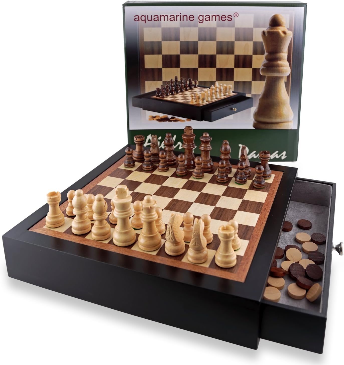 Aquamarine Games – Scacchi e Dama, fd11555 - immagine 1