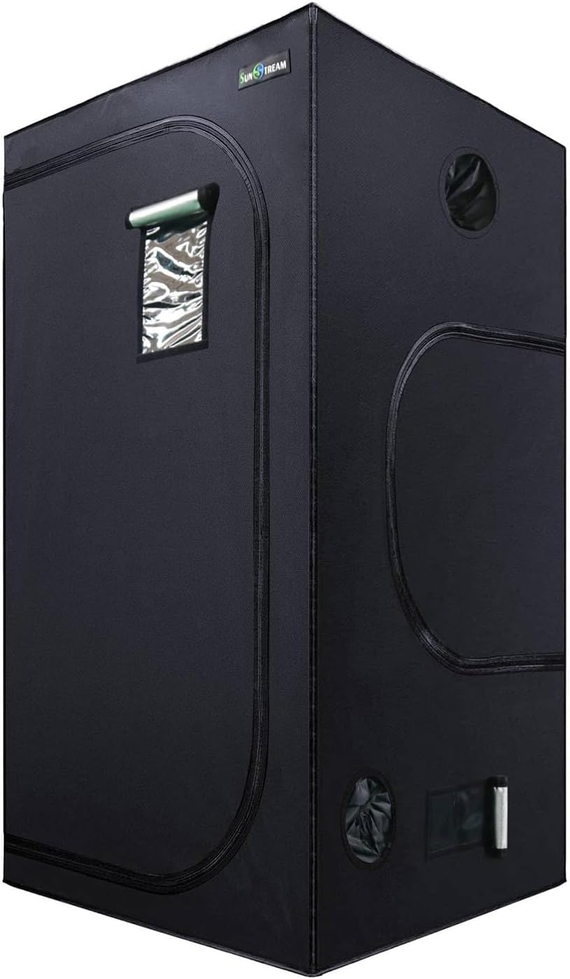 Sunstream Tenda Coltivazione Idroponica 80x80x160cm