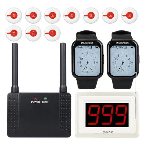 Retekess TD113-T114 Sistema Chiamata Wireless Caregiver