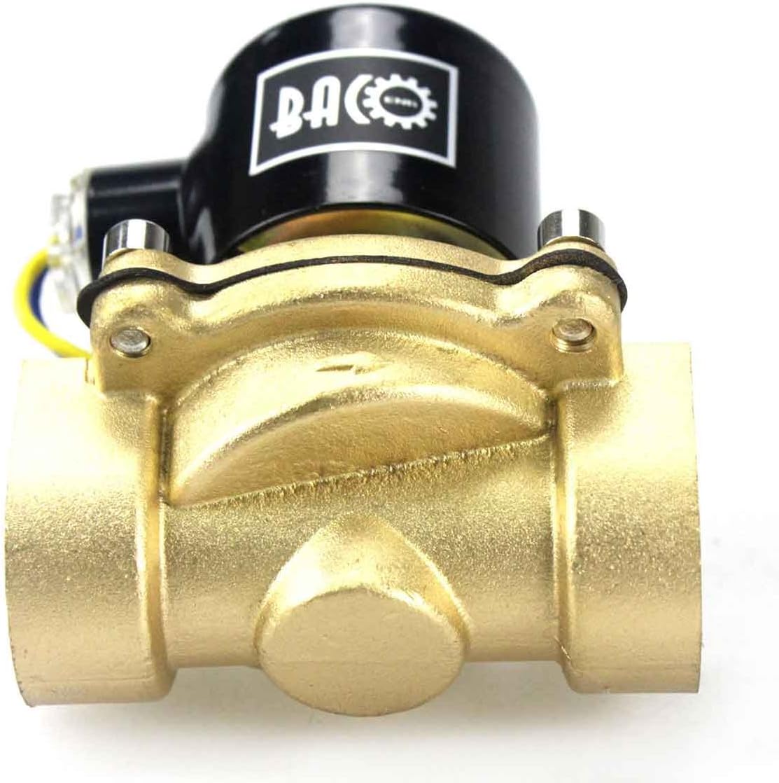 Bacoeng Elettrovalvola Ottone 1" AC 220V NC - immagine 3