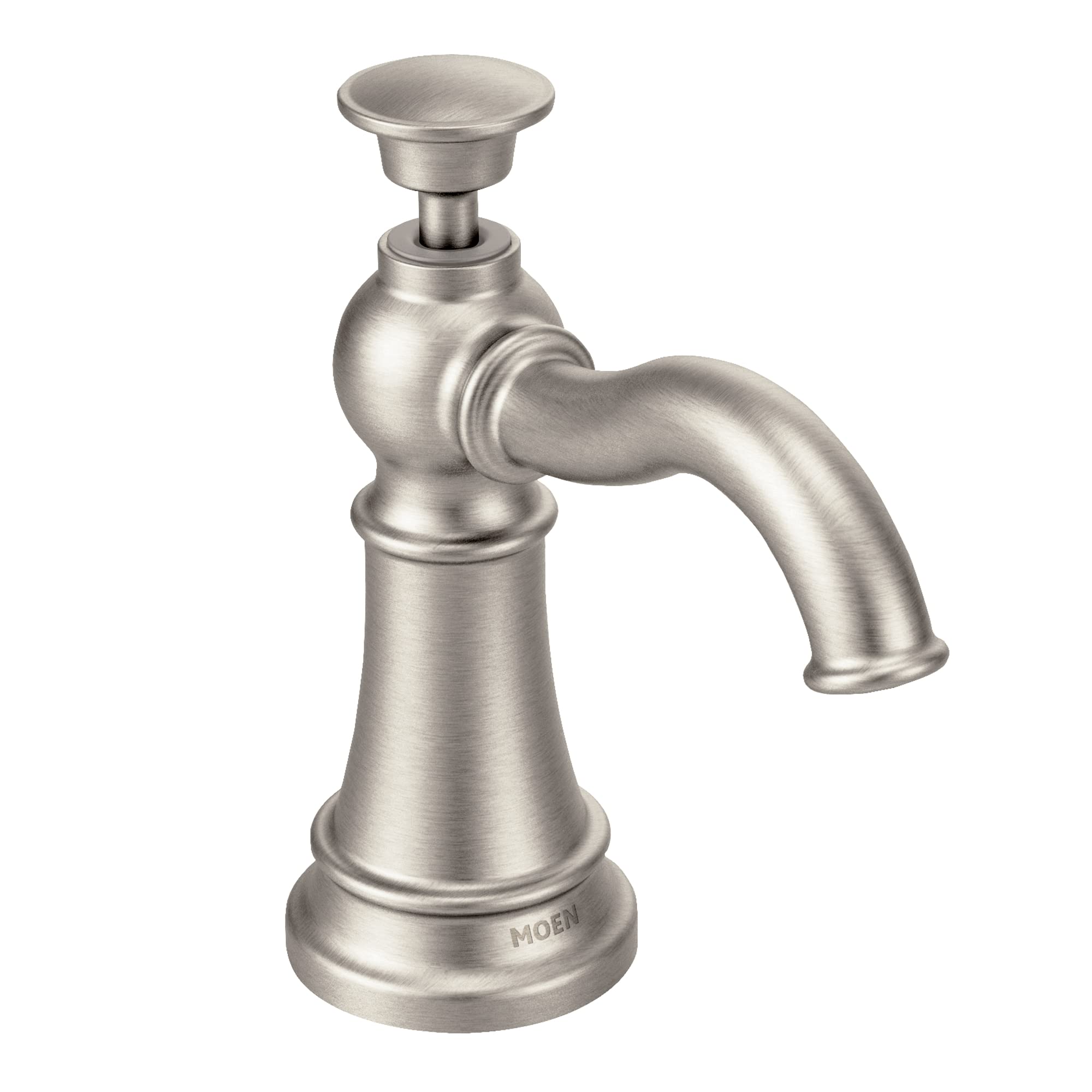 Moen S3945SRS Traditional Deck mounted Soap dispenser, spot Resist stainless