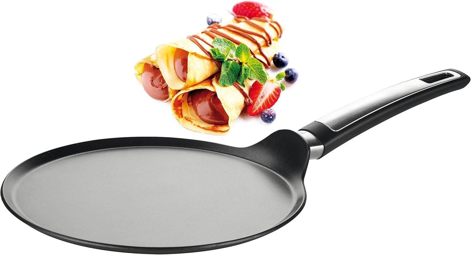 Tescoma I-Premium Crepiera 26 cm, Nero - immagine 4