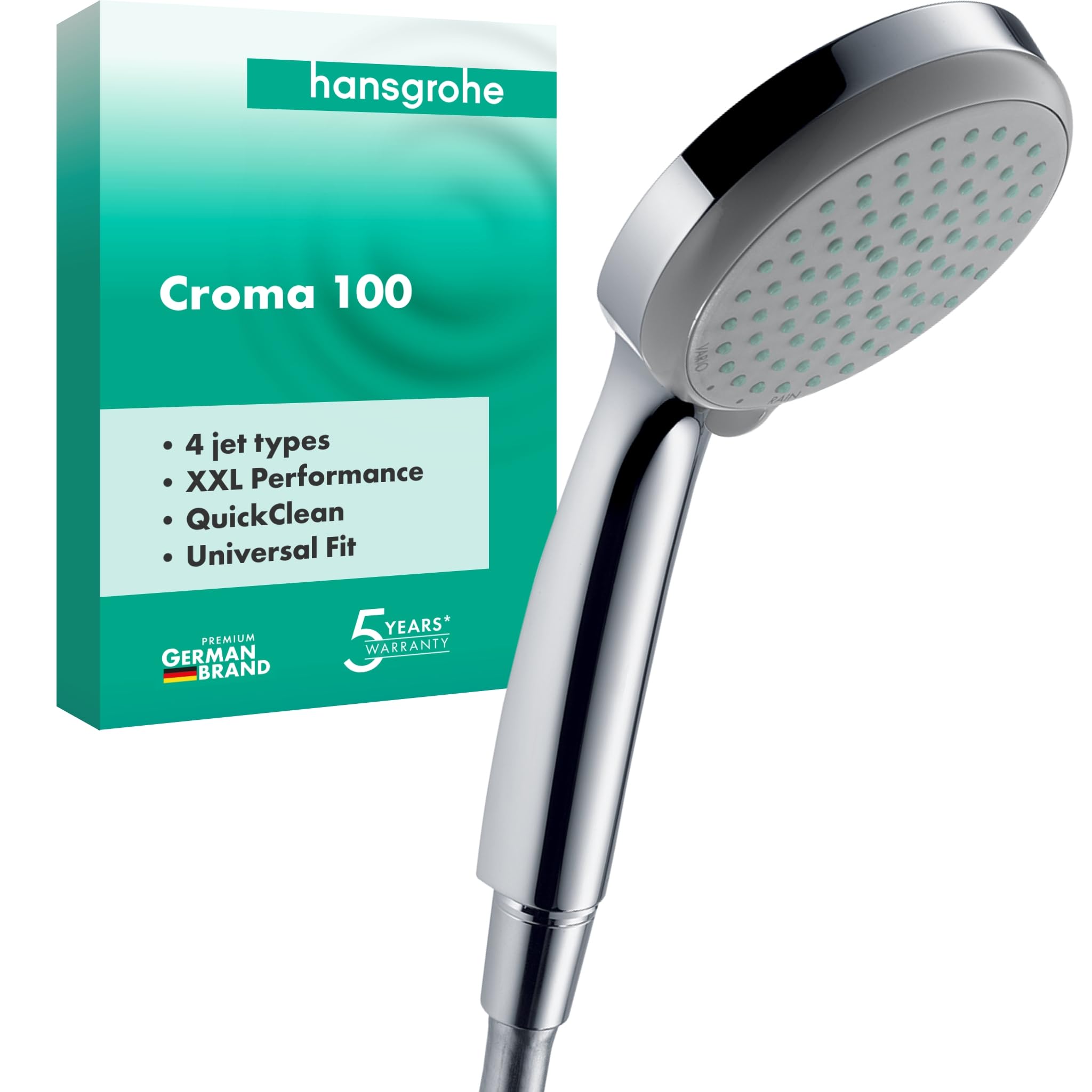 Hansgrohe Croma 100 - Doccetta per Doccia Cromo