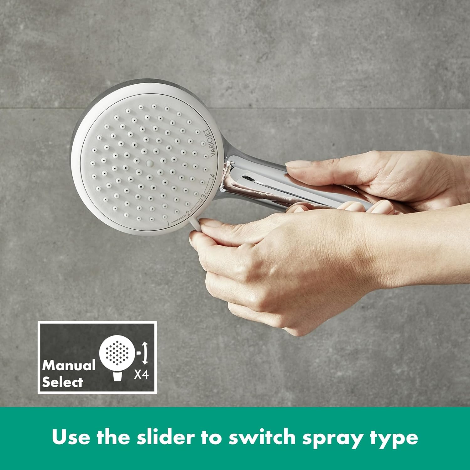 Hansgrohe Croma 100 - Doccetta per Doccia Cromo - immagine 4