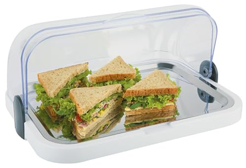 Aps Buffet Showcase - Cofano Trasparente Roll-Top