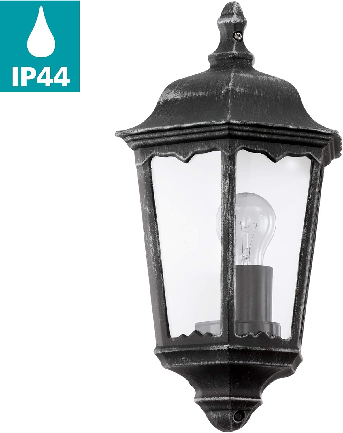 Eglo Navedo Lampada da Parete per Esterni E27 IP44 - immagine 2