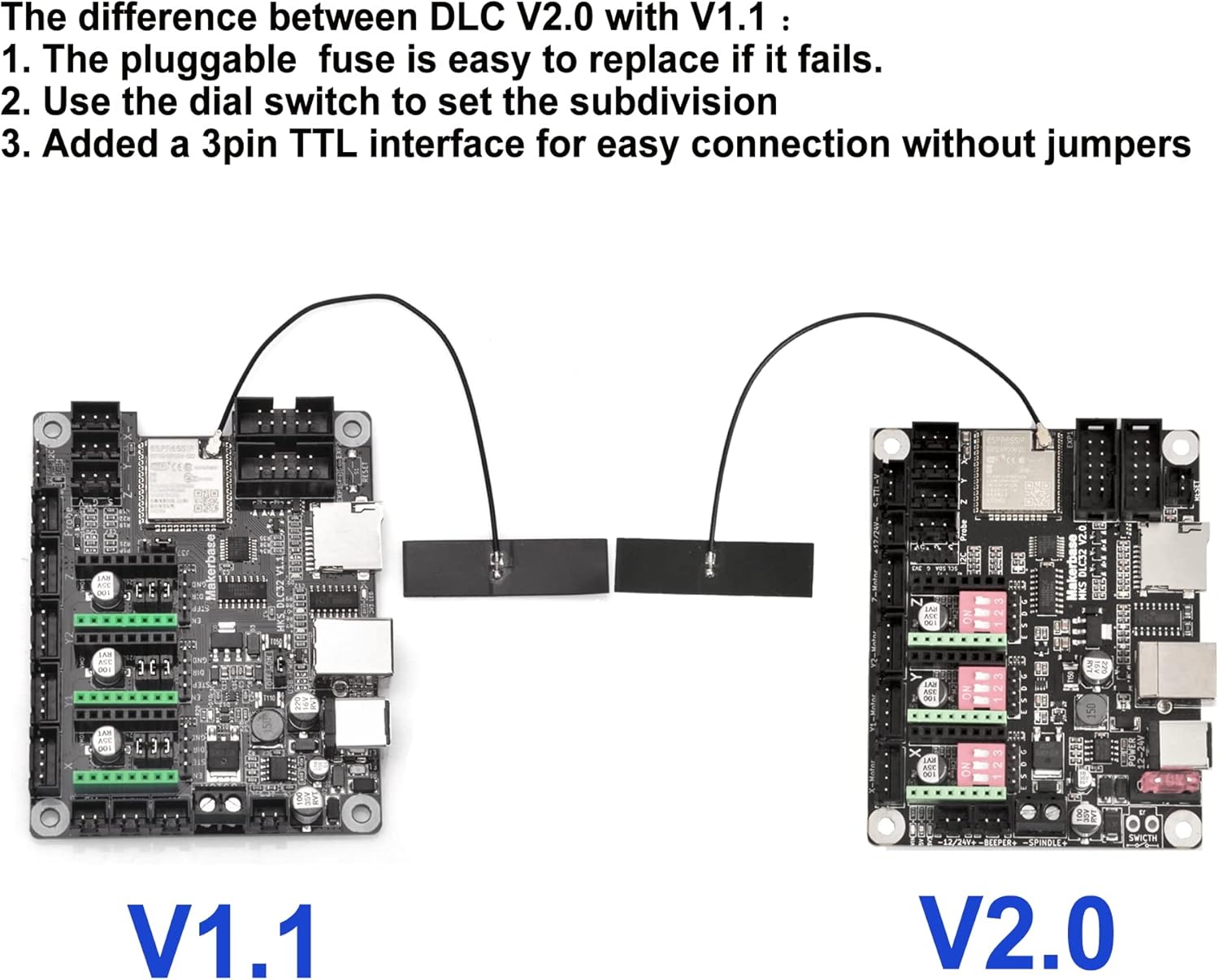 Kookye MKS DLC32 Offline Controller 32bits ESP32 WIFI - immagine 3