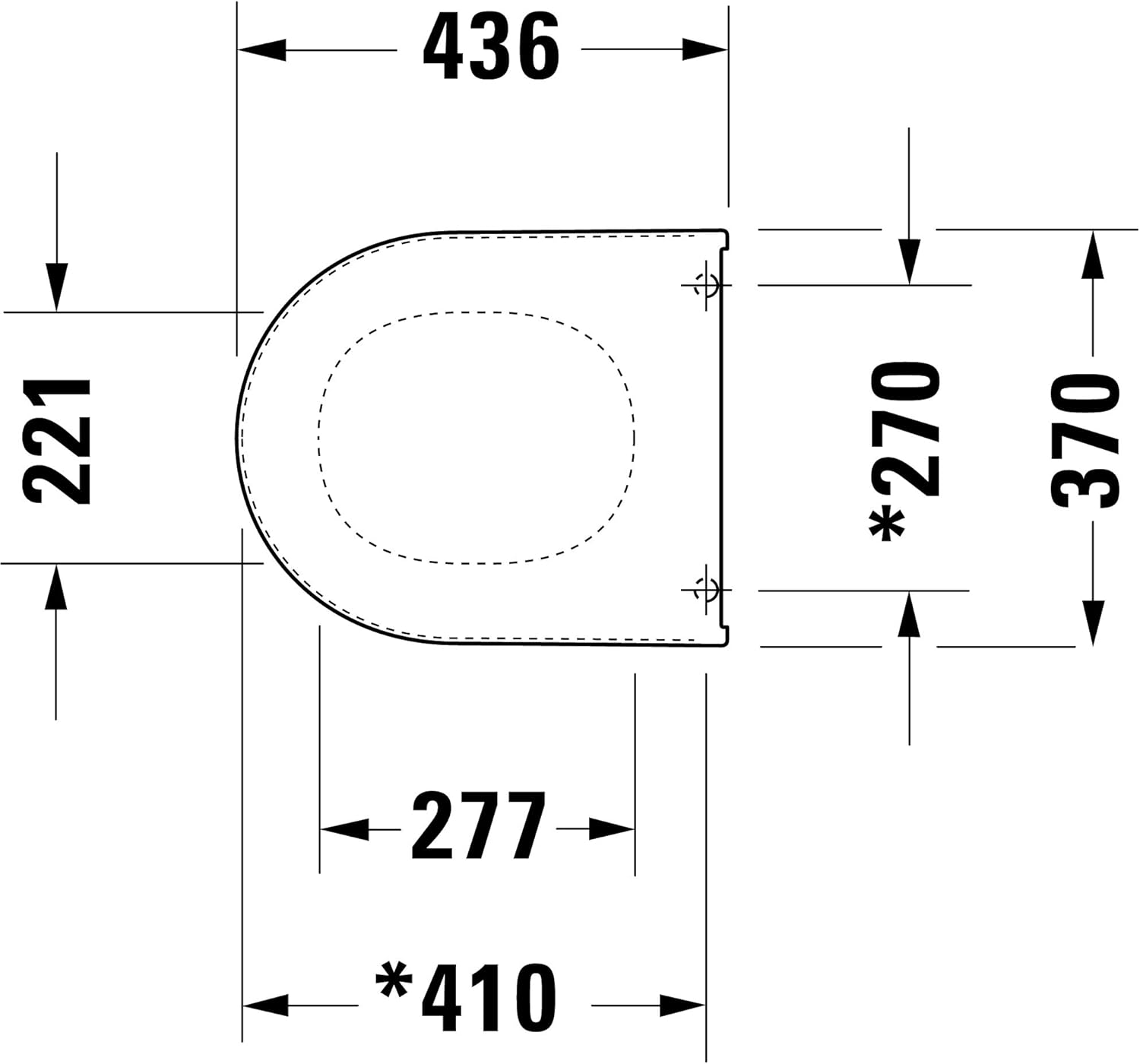 Duravit 0069810000 Sedile WC, Weiß - immagine 3