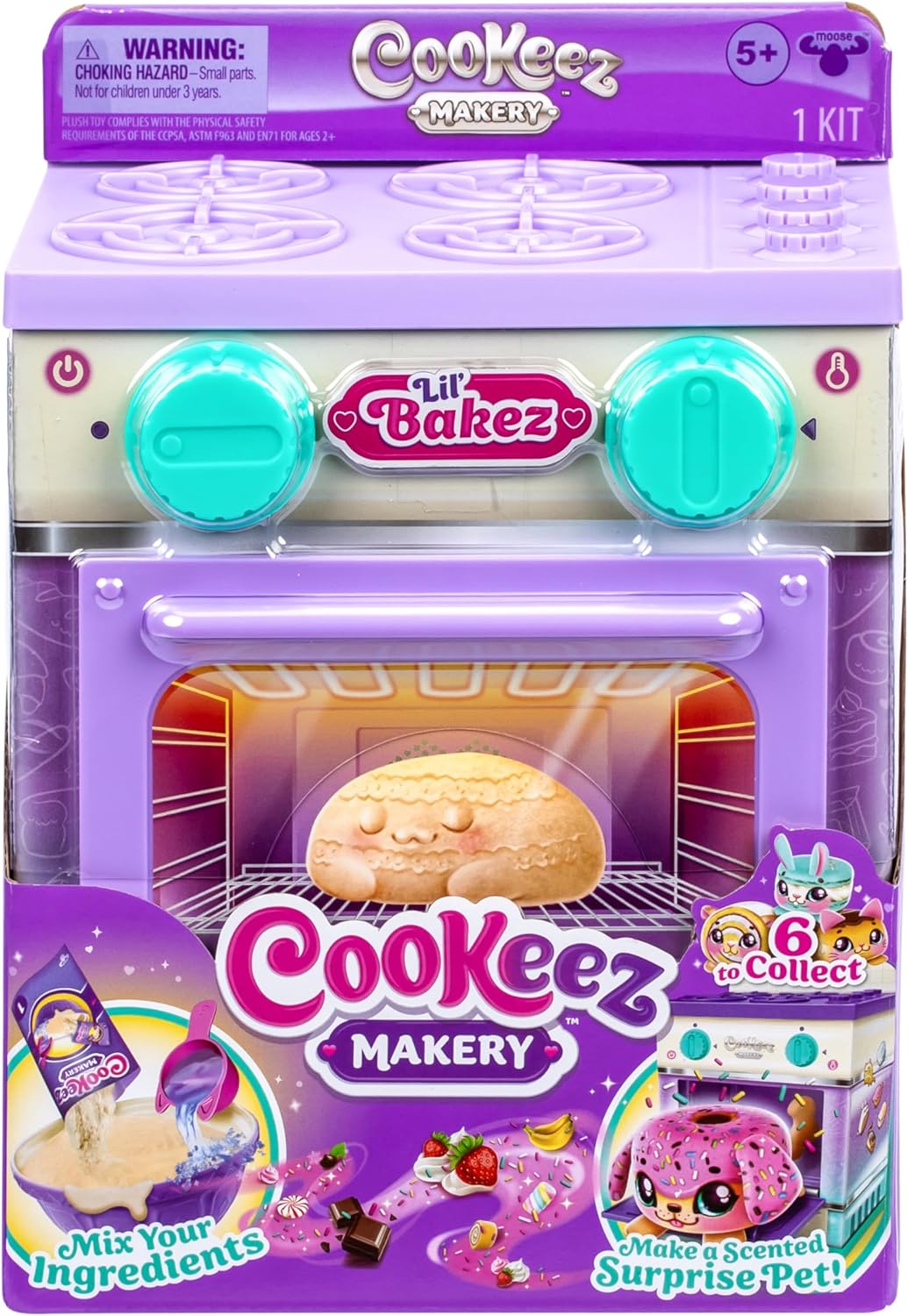 Cookeez Makery Lil' Bakez Oven - Peluche a Sorpresa - immagine 2