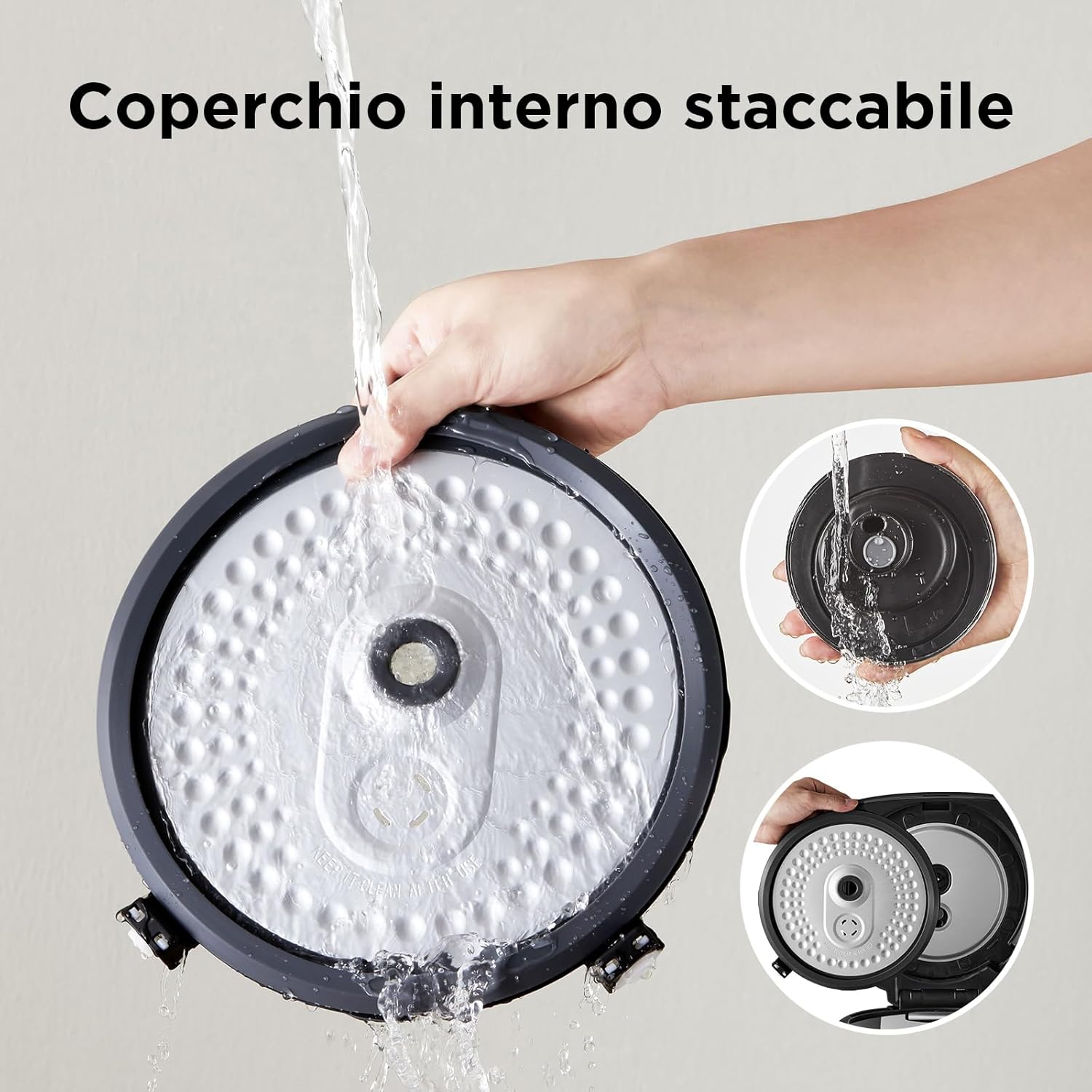 Midea Cuociriso Multicooker 1.8L con 11 Programmi - immagine 6