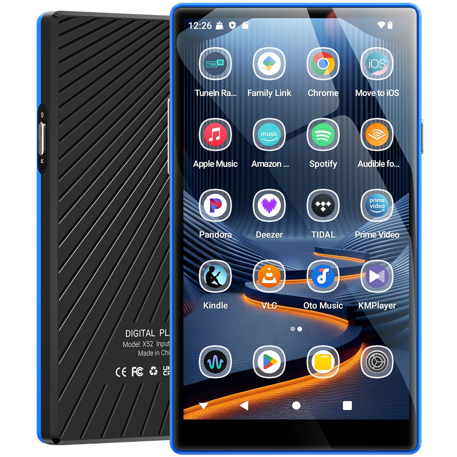 Mechen X52 - Lettore MP3 160GB con Spotify