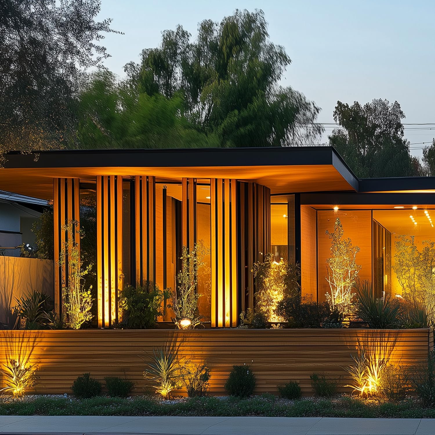 Faretto LED da giardino con picchetto 5W (4 pz) - immagine 4