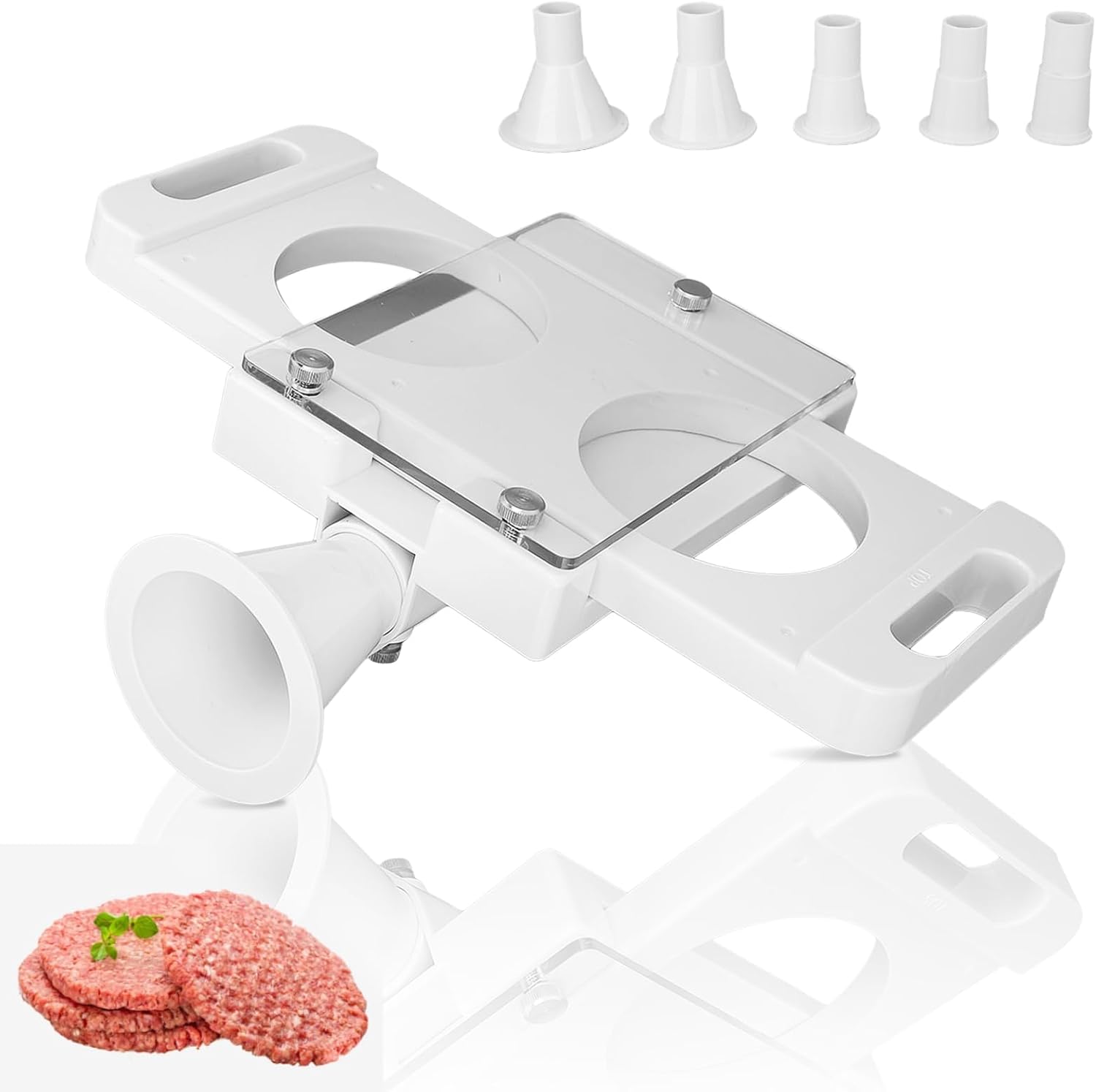 Macchina per Hamburger Automatica con 5 Tubi Adattatore - immagine 1