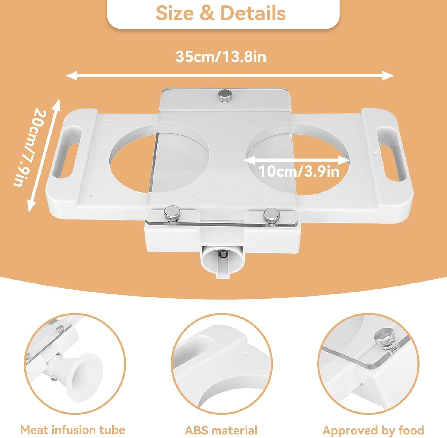 Macchina per Hamburger Automatica con 5 Tubi Adattatore - immagine 3