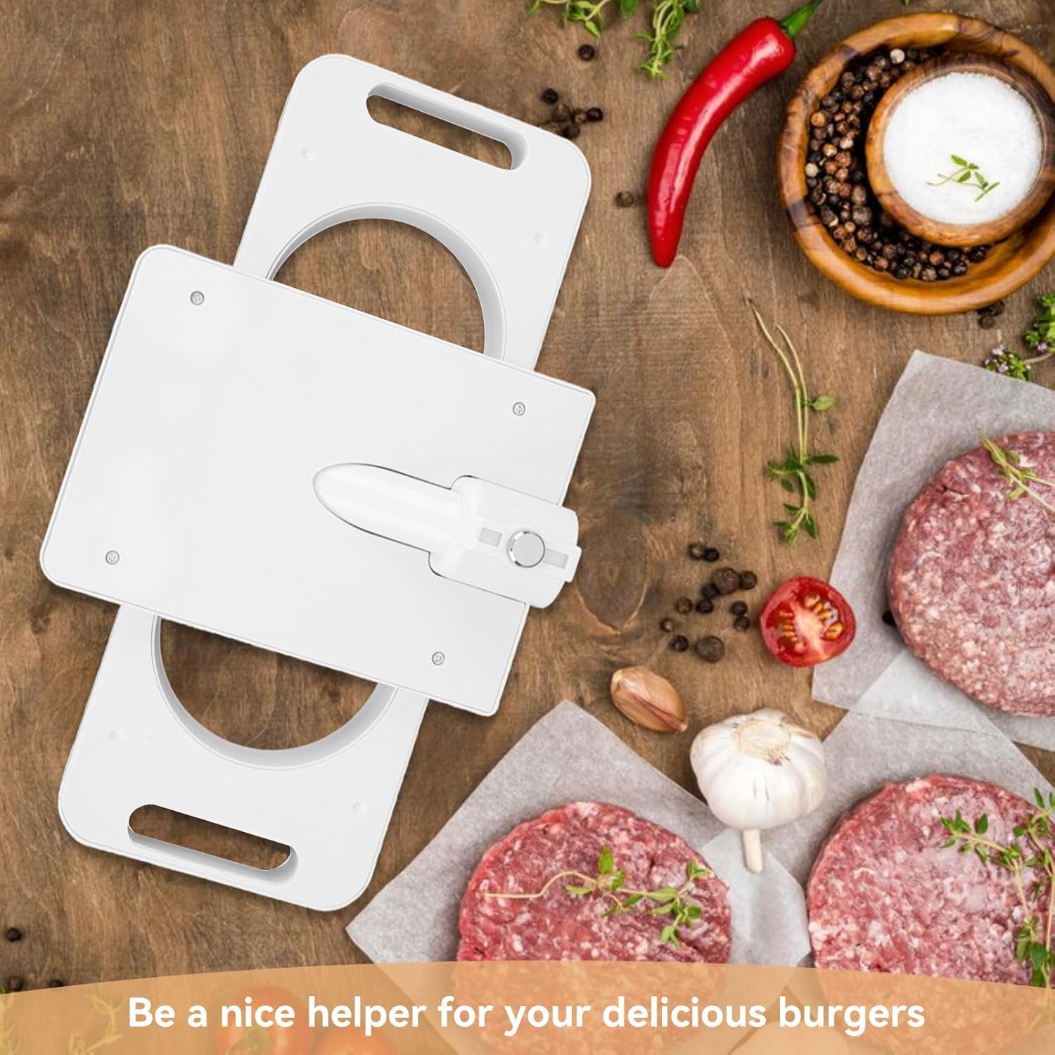 Macchina per Hamburger Automatica con 5 Tubi Adattatore - immagine 4