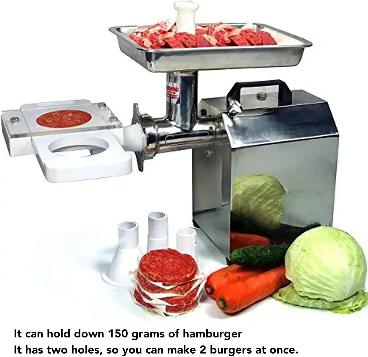 Macchina per Hamburger Automatica con 5 Tubi Adattatore - immagine 8