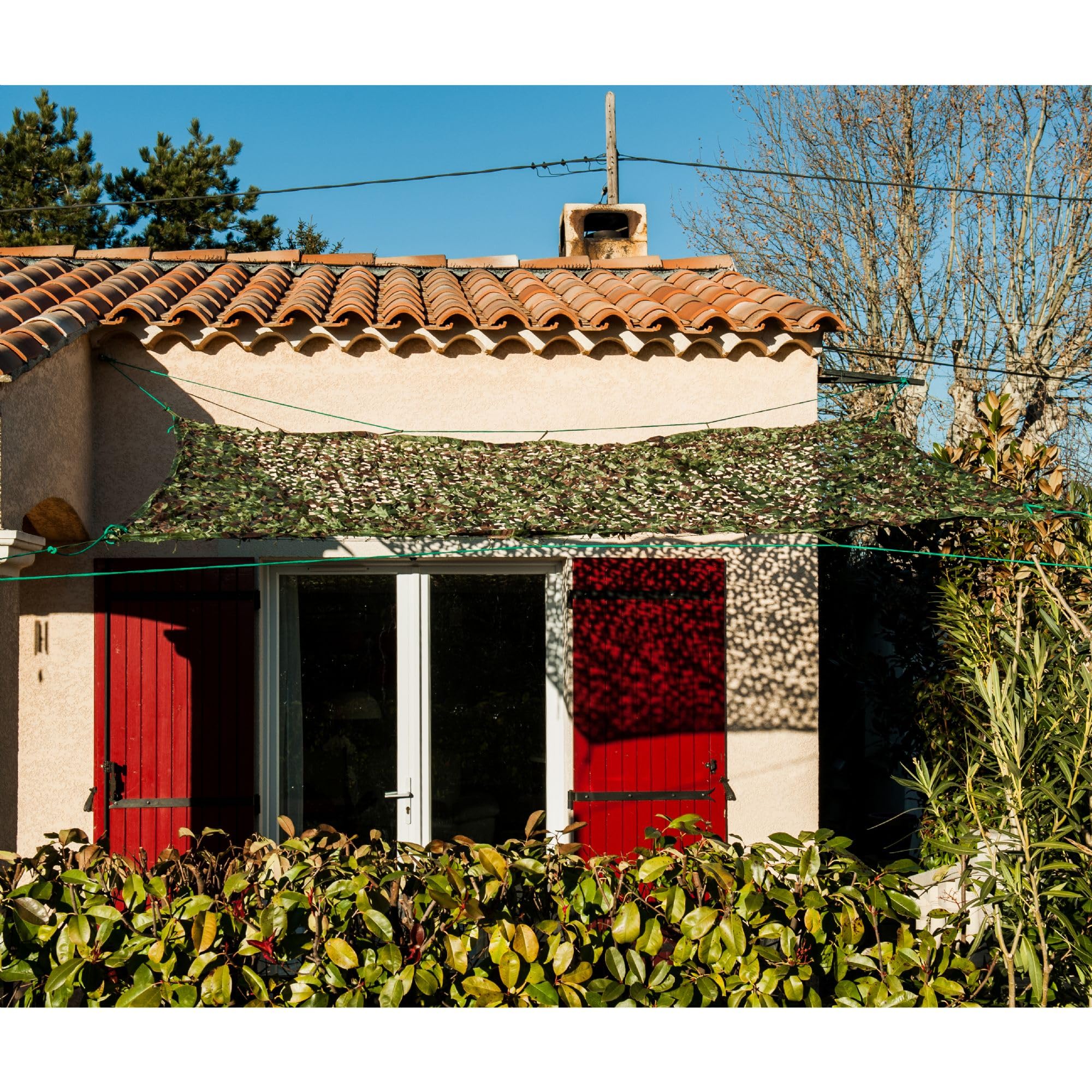 WERKA PRO Telo ombreggiante Mimetico Traforato Werkapro