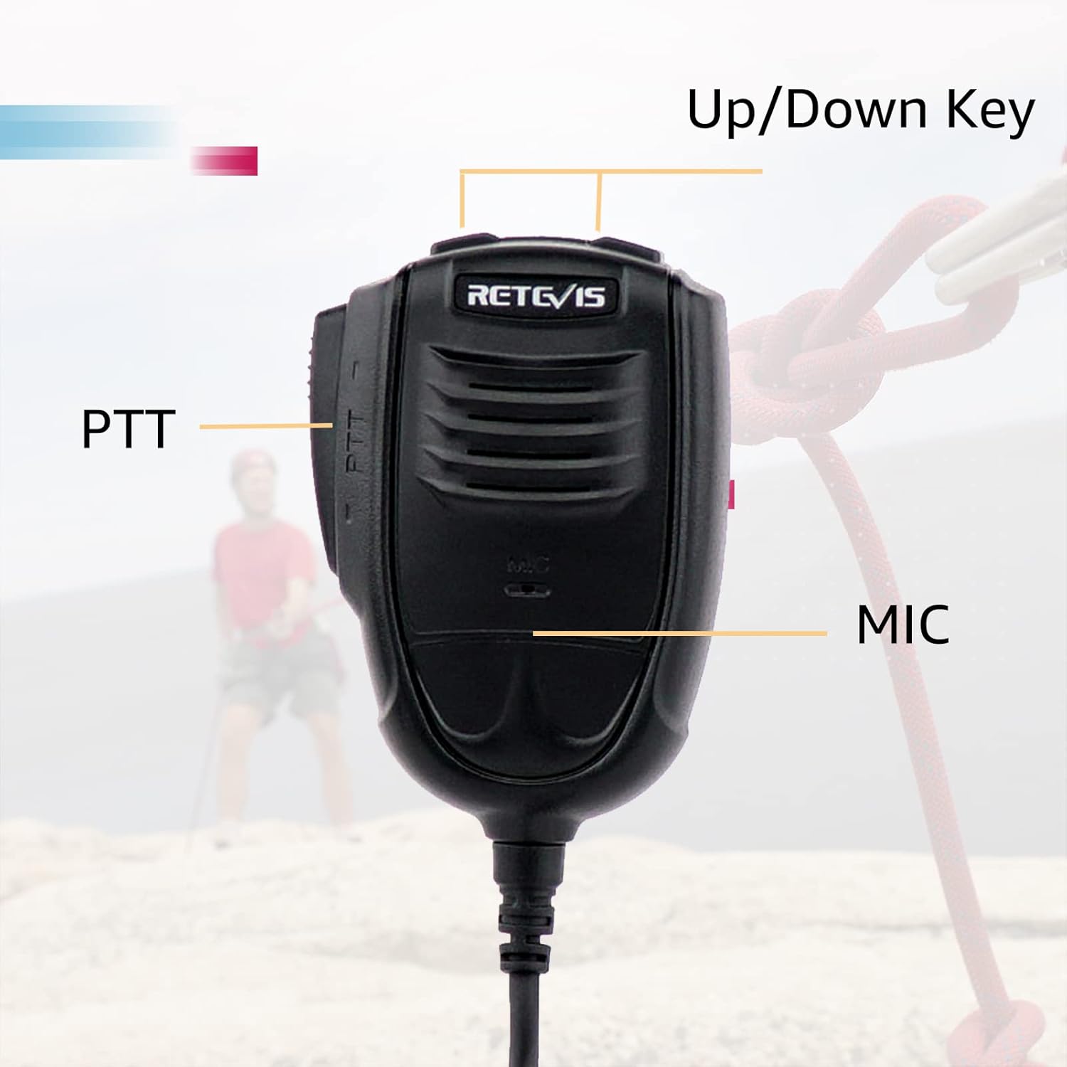 Retevis RT98 Ricetrasmettitore Mobile 199 Canali VHF, Nero - immagine 7