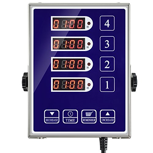 Yooyist Timer da Cucina Commerciale 4 Canali - immagine 1