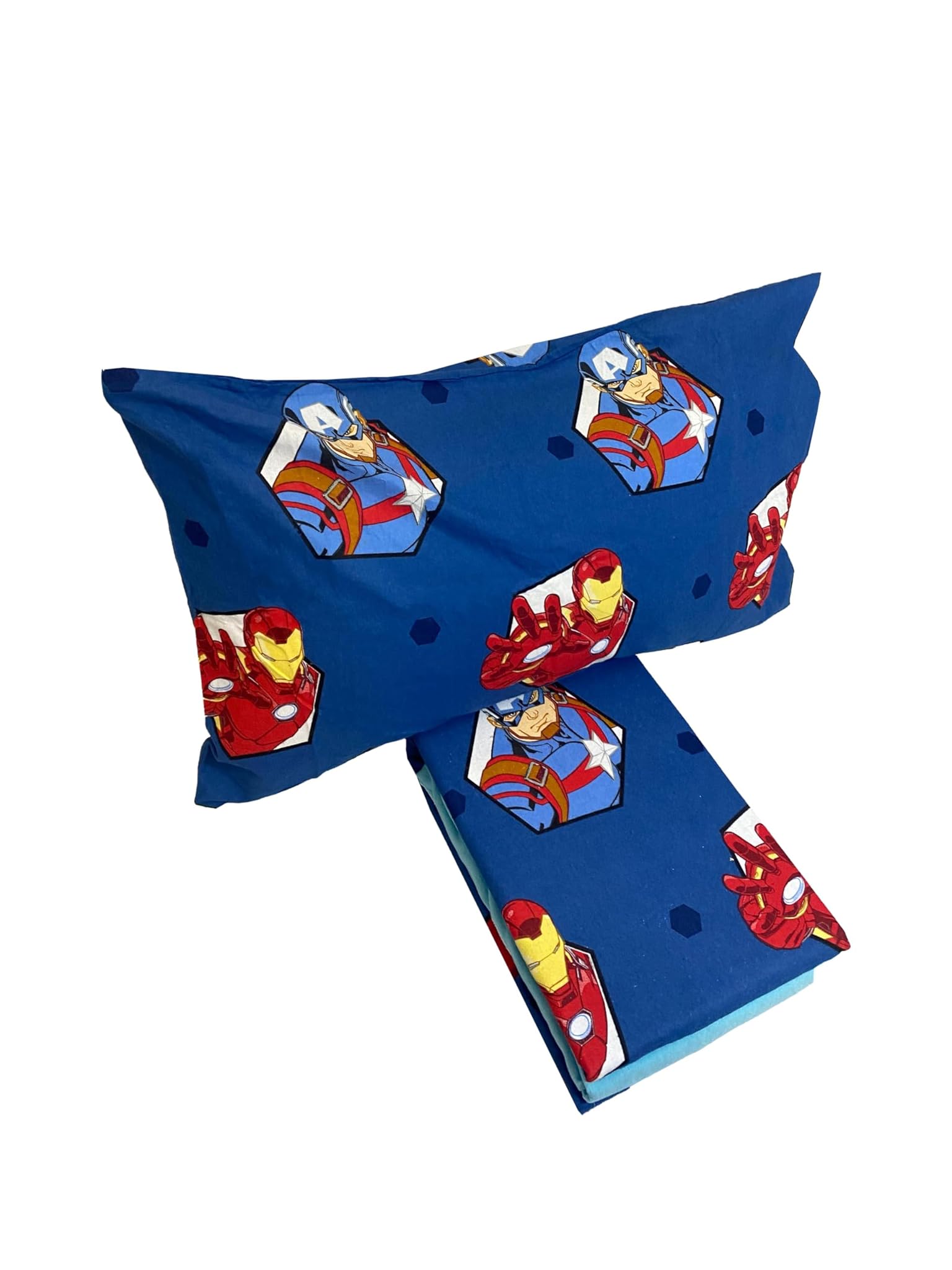 Marvel Avengers - Completo Lenzuola Letto Singolo Flanella