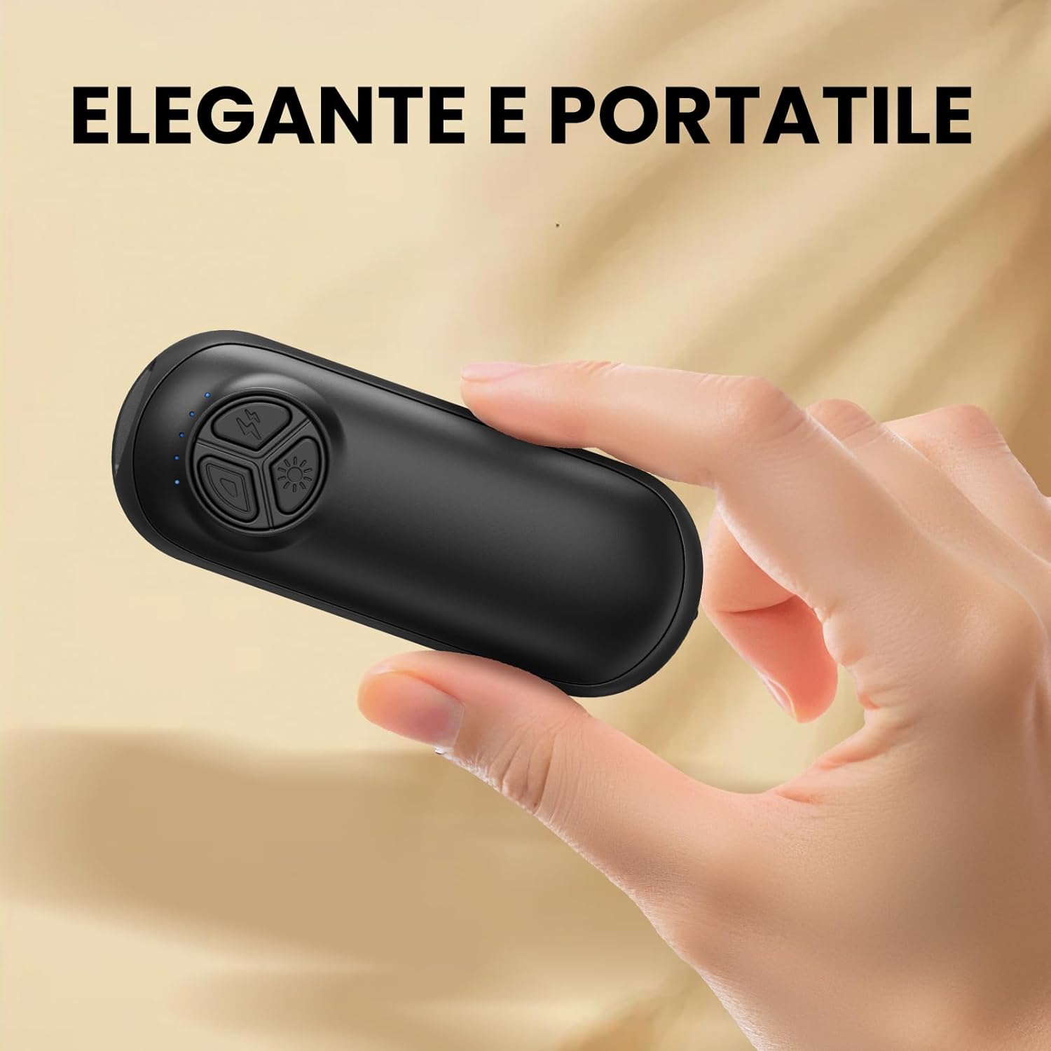 Scaldamani Ricaricabile con Torcia (2 Pack) - immagine 6