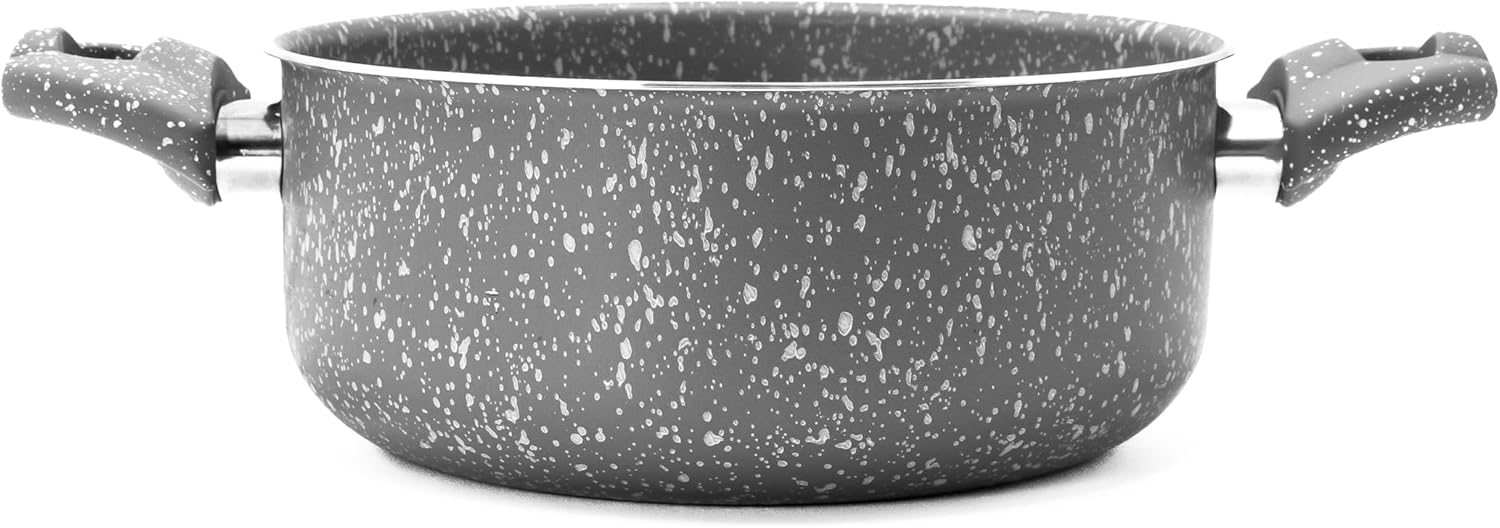 Zanetti Pietra Rara - Casseruola Antiaderente 20cm - immagine 2