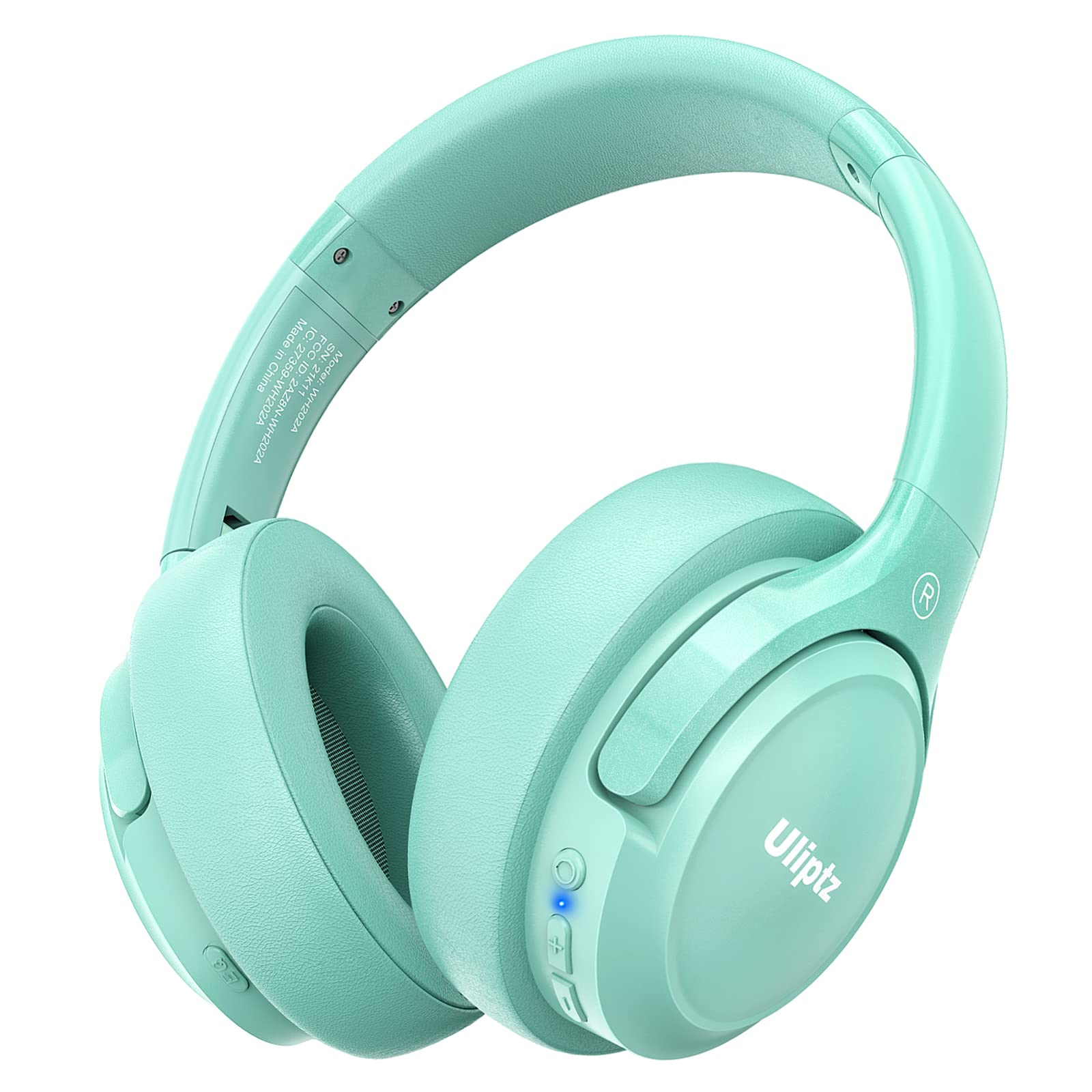 Uliptz Cuffie Wireless Bluetooth 65 Ore, Verde