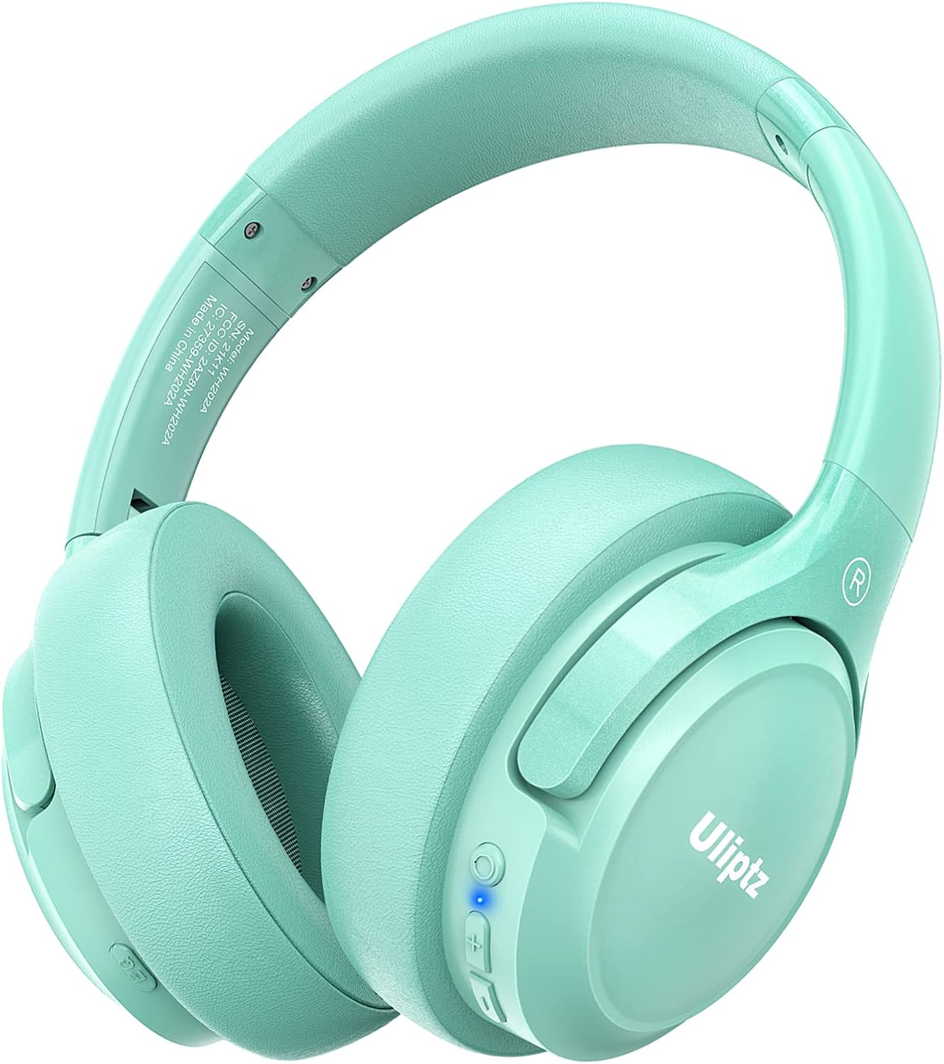 Uliptz Cuffie Wireless Bluetooth 65 Ore, Verde - immagine 1