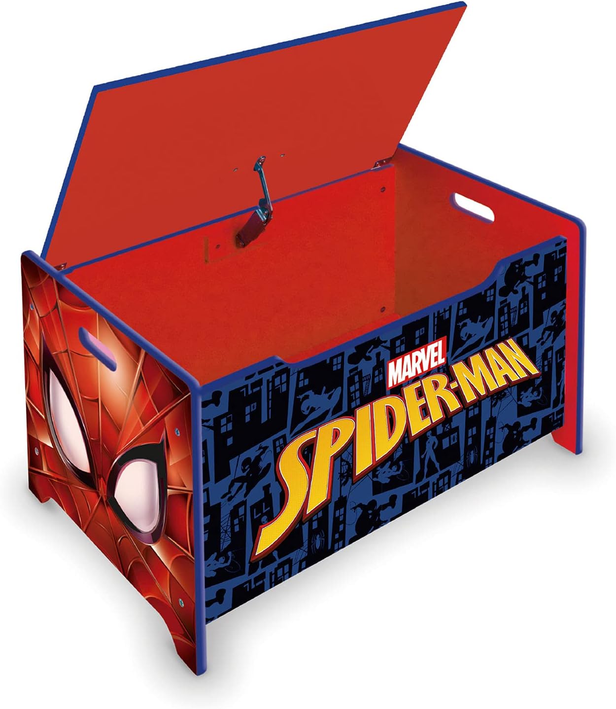 Spider-Man Scatola per Giocattoli/Panca, Taglia Unica - immagine 1