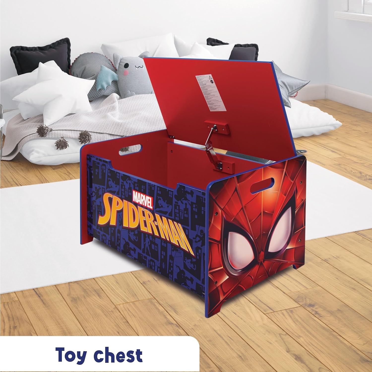 Spider-Man Scatola per Giocattoli/Panca, Taglia Unica - immagine 6