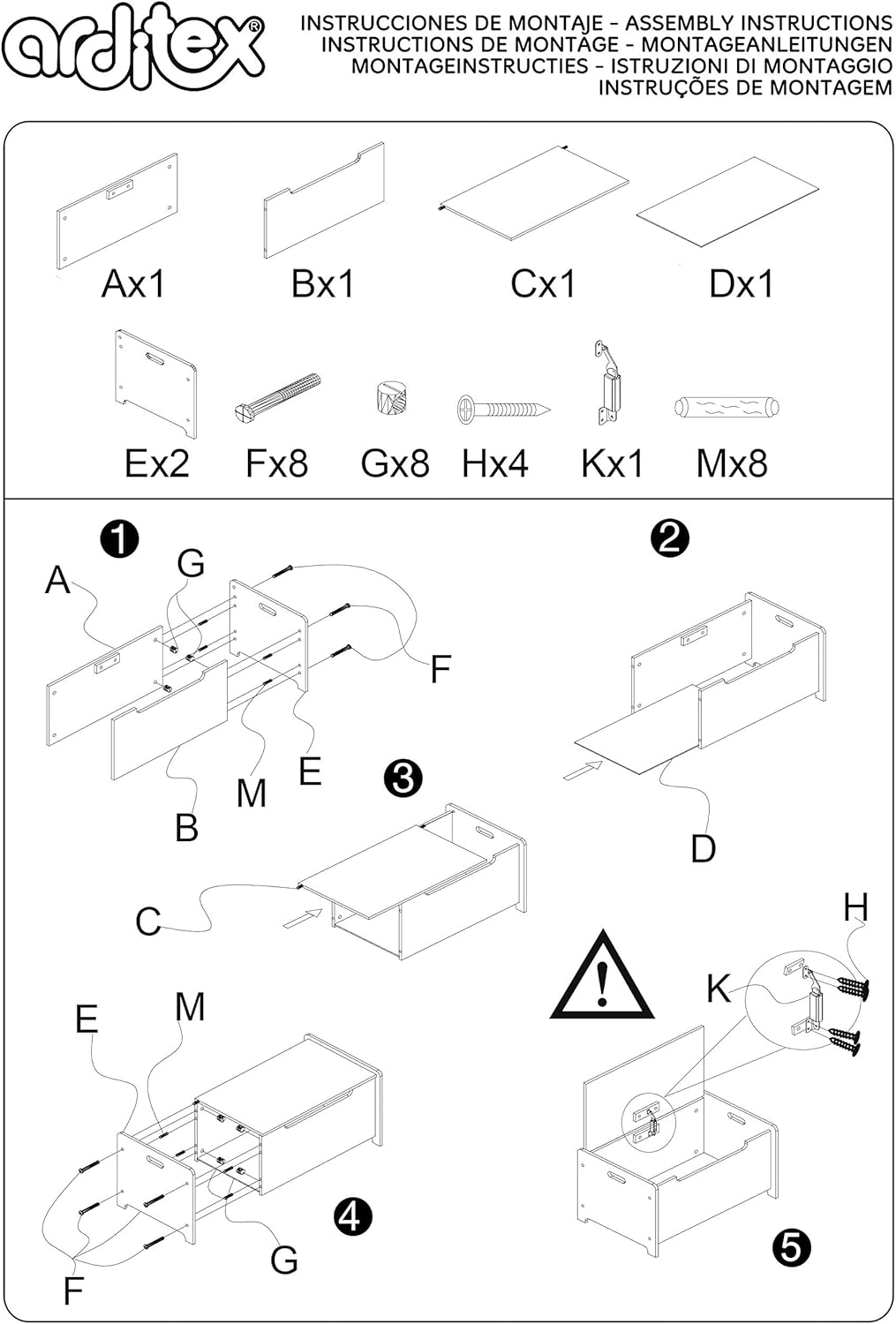 Spider-Man Scatola per Giocattoli/Panca, Taglia Unica - immagine 8