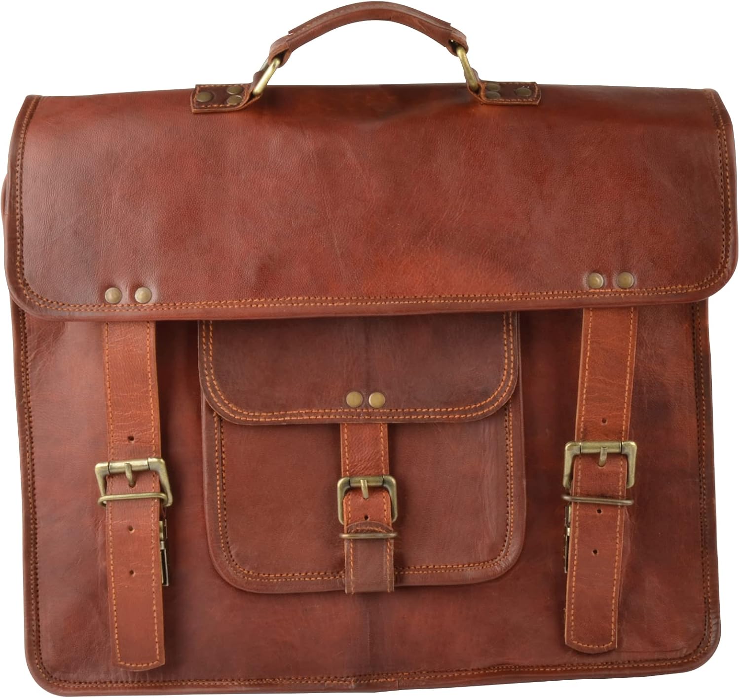 Brüder Mannesmann M29048 - Borsa porta attrezzi in pelle, 24 pezzi - immagine 2