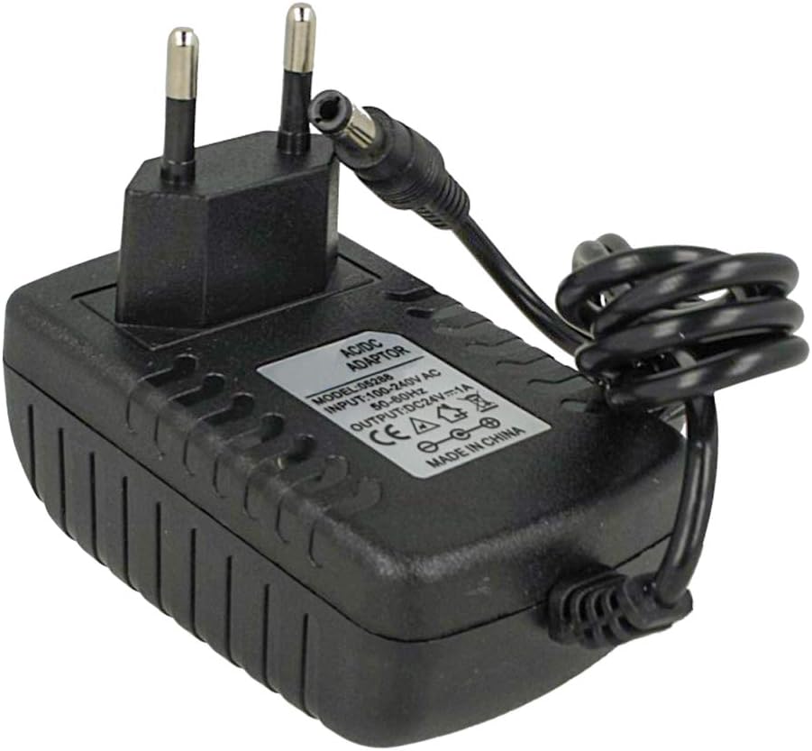 Alimentatore 24V con Spina EU (24W 1A) - immagine 1