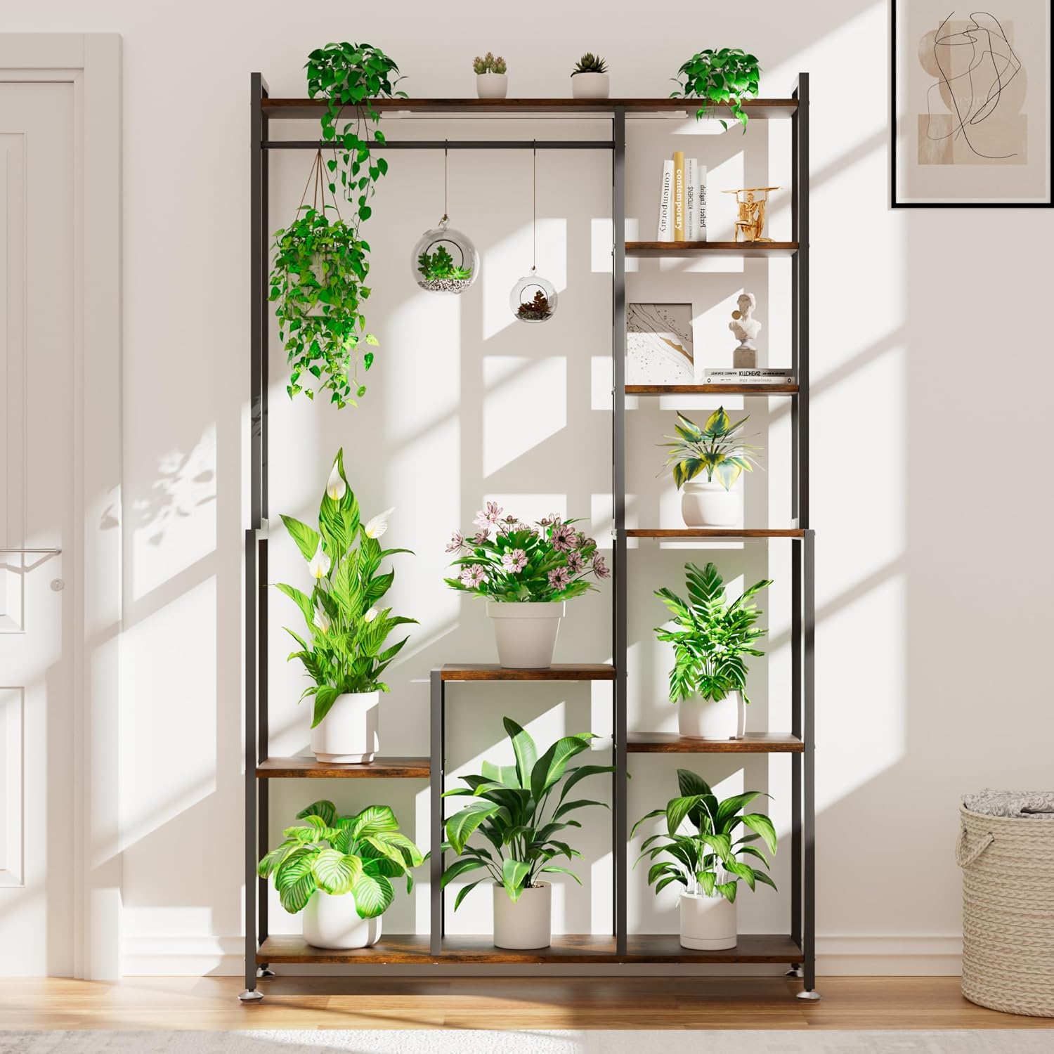 Codace Supporto Piante Interno con Luce Crescente 180cm - immagine 4