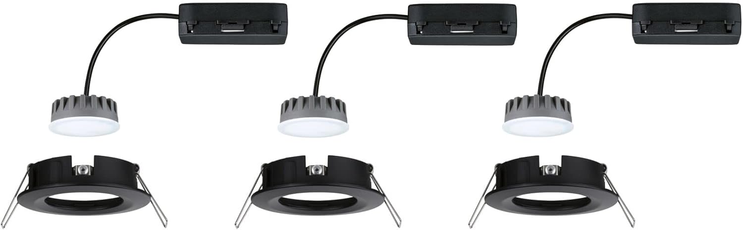 Paulmann 93081 - Set 3 Faretti LED Incasso Nova Plus - immagine 5