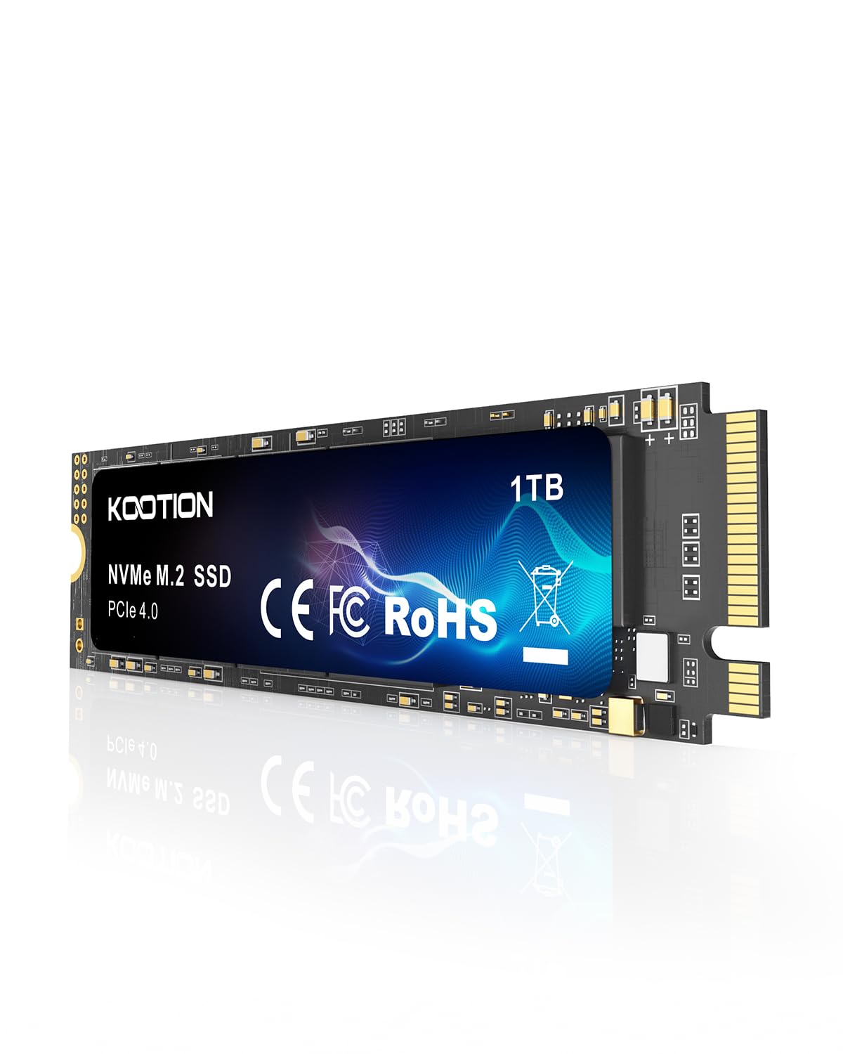 Kootion 1TB SSD M.2 PCIe NVMe Gen 4.0 Interno