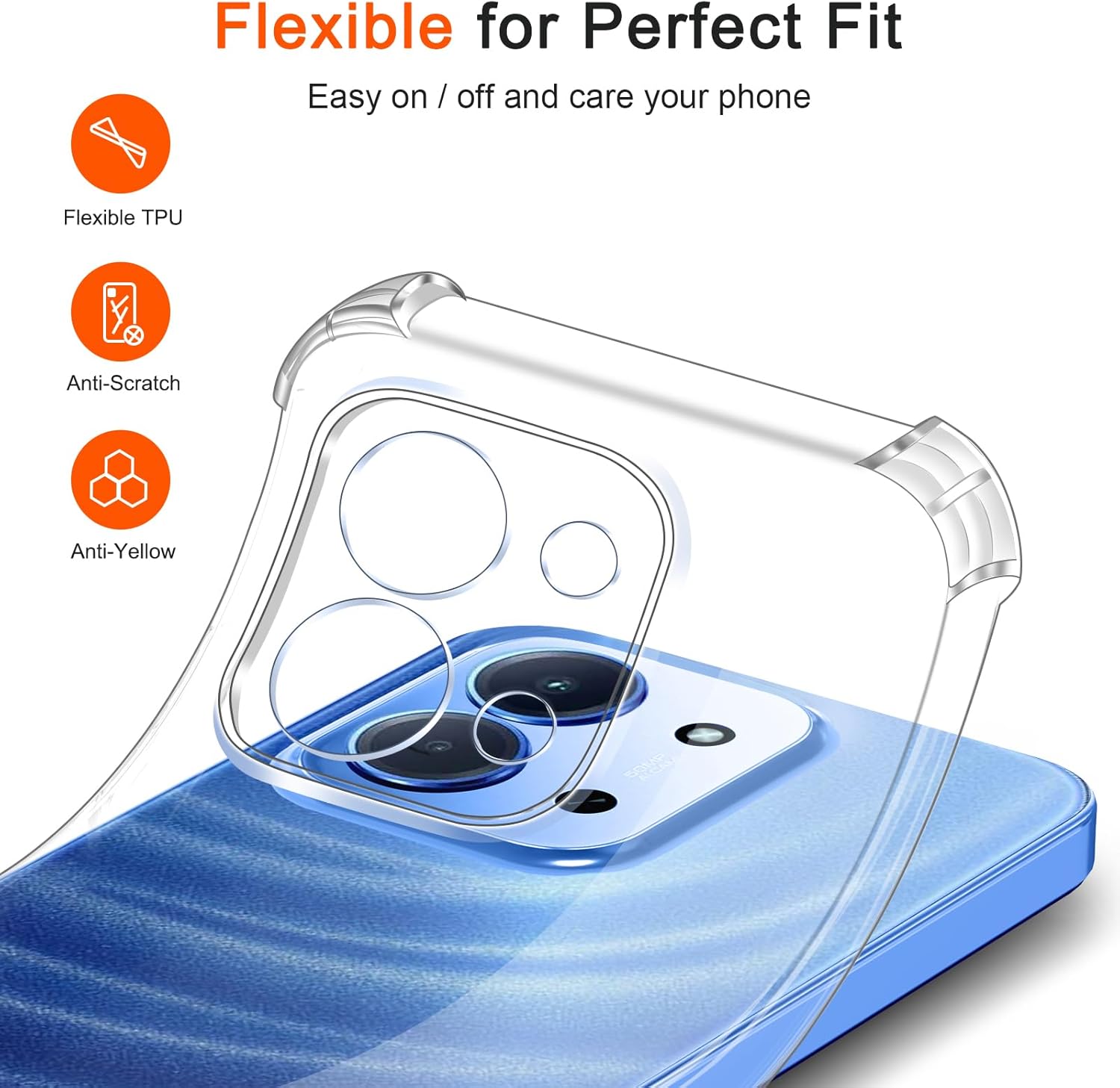 iVoler 3 in 1 Cover per Xiaomi Redmi 15C 4G/5G - immagine 6