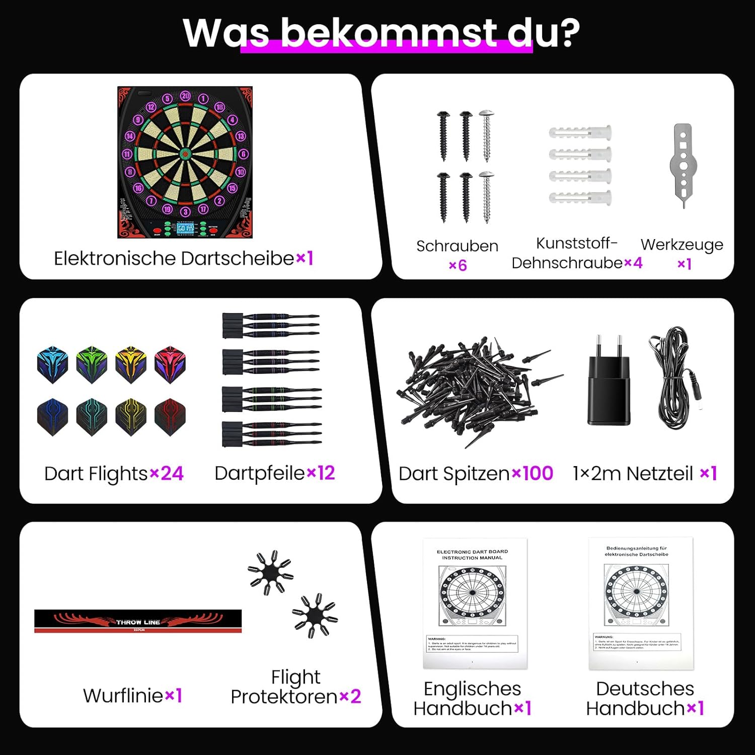 Bersaglio Elettronico con Voce Tedesca e Schermo LCD - immagine 4