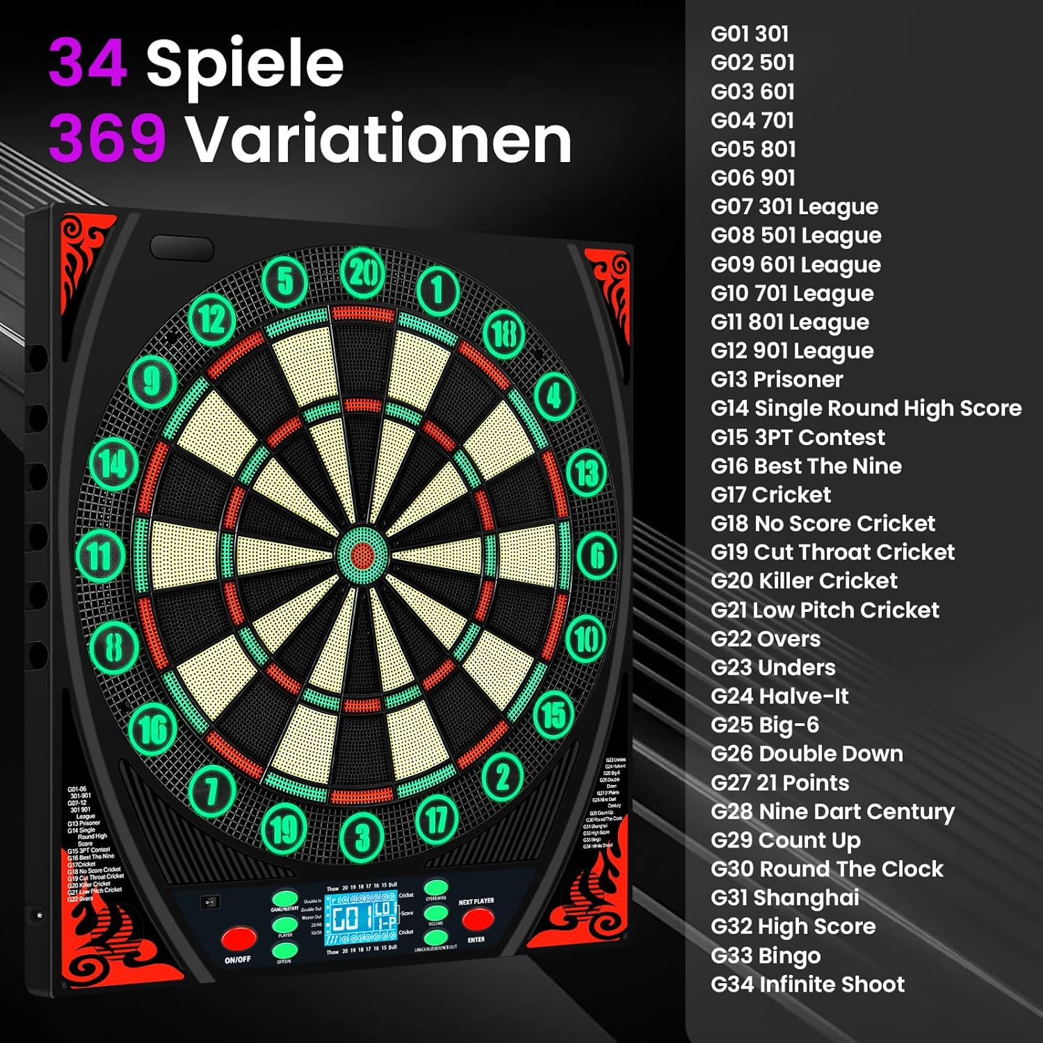 Bersaglio Elettronico con Voce Tedesca e Schermo LCD - immagine 7