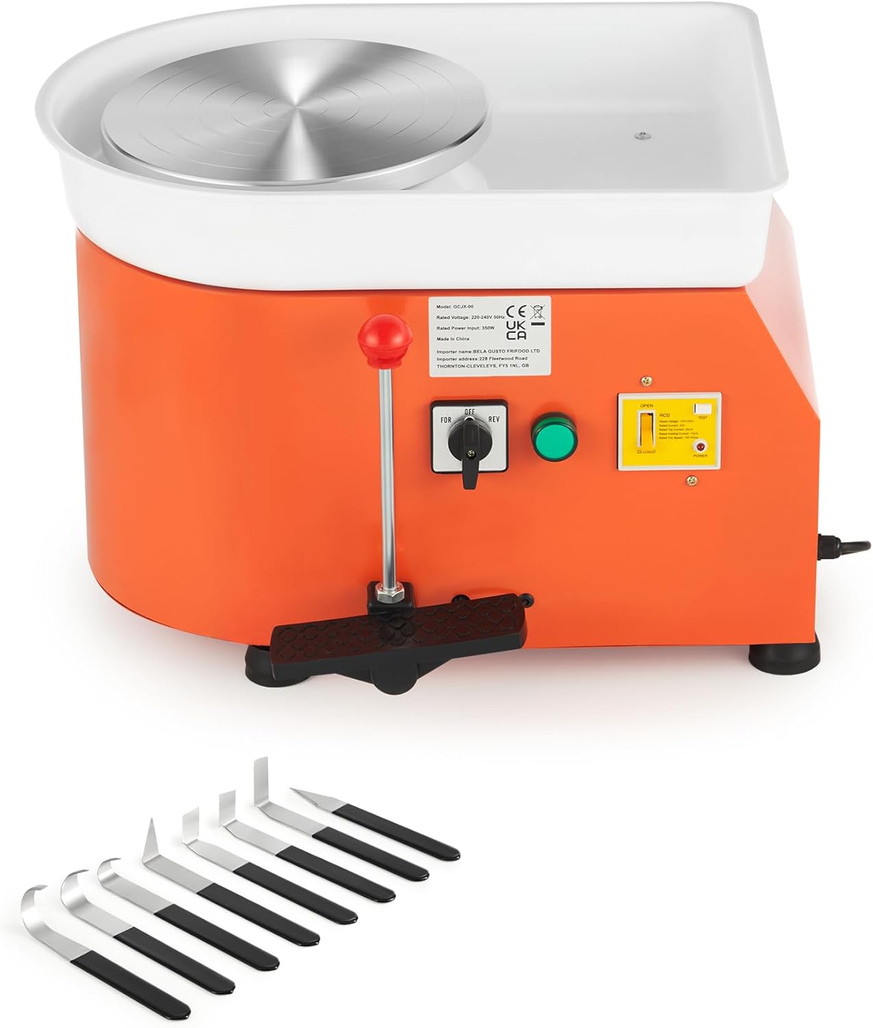 CREWORKS Tornio per Ceramica Elettrica 350W 25CM - immagine 1