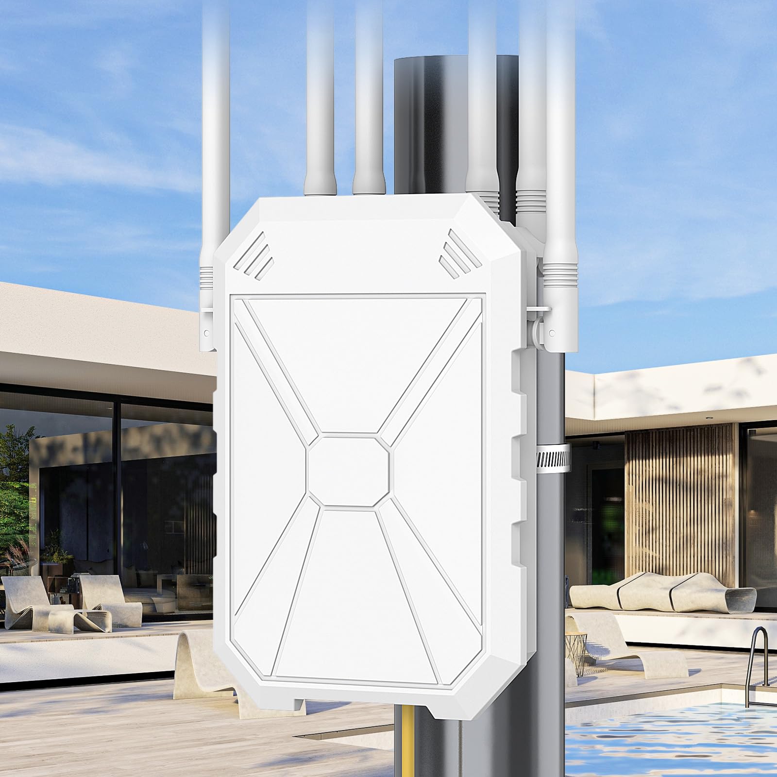 AX1800 Ripetitore WiFi Potente Esterno 5GHz e 2,4GHz