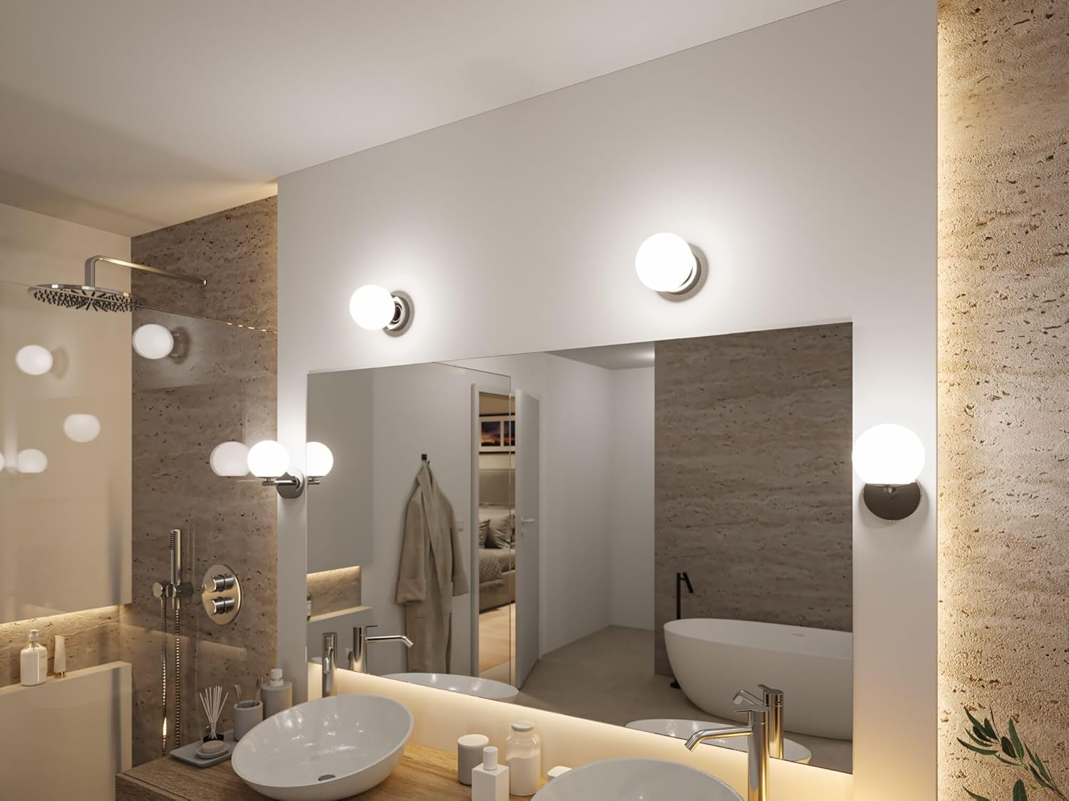 Paulmann 71067 Applique LED Selection Bathroom Gove - immagine 6