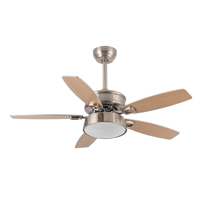 Eden Pulse Ventilatore da Soffitto Nichel 30W 2850lm