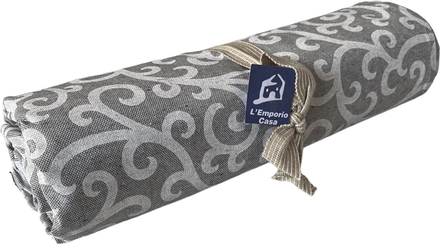 L'Emporio Casa Telo Arredo Copridivano Cotone, Grigio