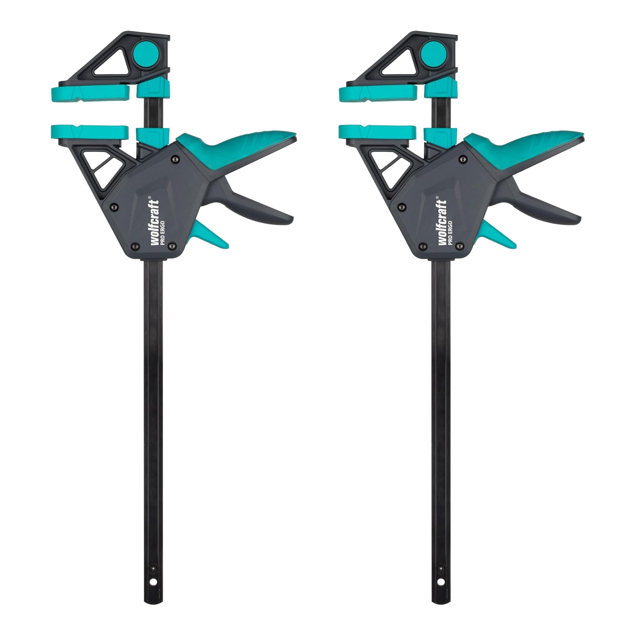 Wolfcraft 2 Pinze a una Mano PRO Ergo 300 mm